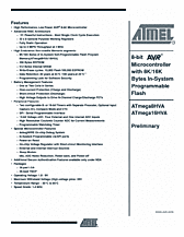 DataSheet ATmega8HVA pdf